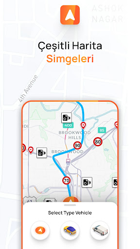 Radar, Hud, Harita, Hız Kamera ekran görüntüsü