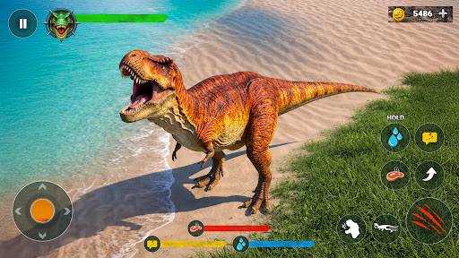 Jurassic Clash Dino Sim Primal ekran görüntüsü