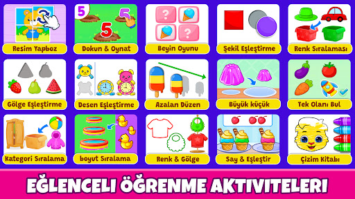 Çocuk ve Okul Öncesi Oyunları ekran görüntüsü