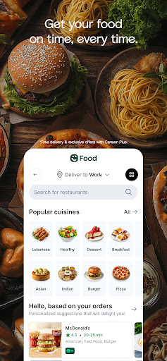 Careem: rides, food, grocery ekran görüntüsü