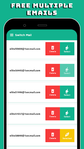 Temp Mail Multiple temp emails ekran görüntüsü