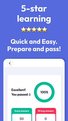Driving License Exam Test Thai ekran görüntüsü