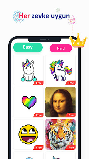 No.Pix, piksel boyama oyunları ekran görüntüsü