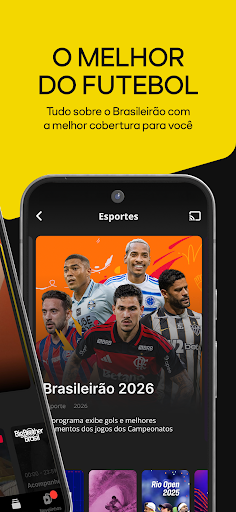 Globoplay: BBB, Brasileirão + ekran görüntüsü