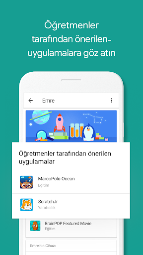 Ebeveyn denetimleri ekran görüntüsü