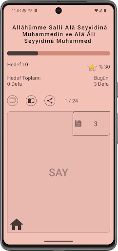 Zikirmatik Dua ekran görüntüsü