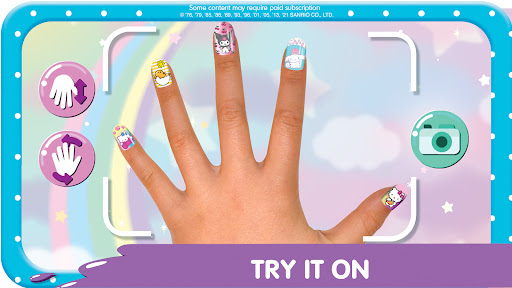 Hello Kitty Nail Salon ekran görüntüsü