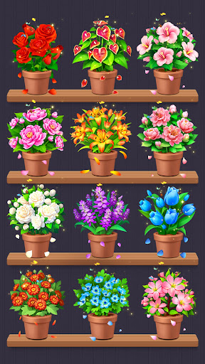 Flower Merge - Çiçek Sort ekran görüntüsü
