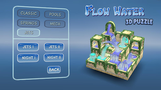 Flow Water Fountain 3D Puzzle ekran görüntüsü