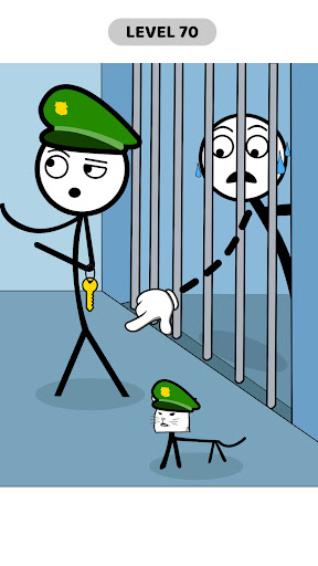Stickman Thief Puzzle IQ Games ekran görüntüsü