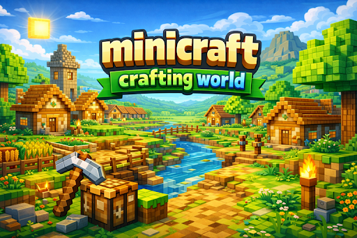 Minicraft crafting world ekran görüntüsü