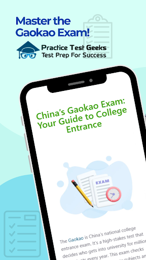 Gaokao Practice Test ekran görüntüsü
