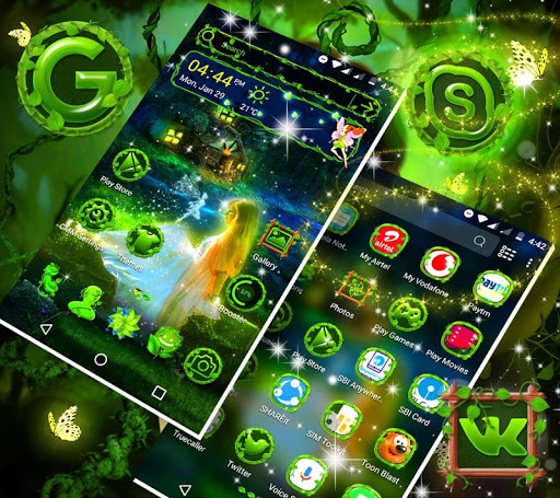 Fairy Launcher Theme ekran görüntüsü