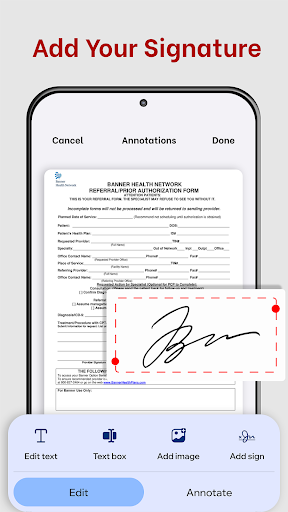 PDF Editor Reader: PDF Scanner ekran görüntüsü