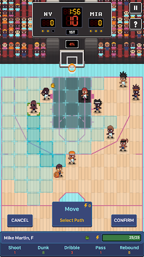 Hoop League Tactics ekran görüntüsü