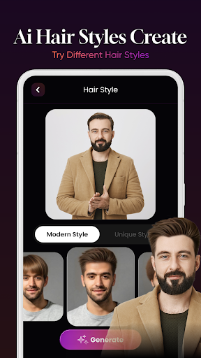 HairLab : AI Hair, Bald, Beard ekran görüntüsü