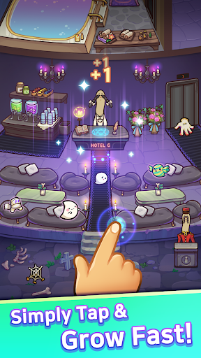 Idle Ghost Hotel - Cozy Games ekran görüntüsü