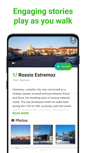 Estremoz Tour Guide:SmartGuide ekran görüntüsü