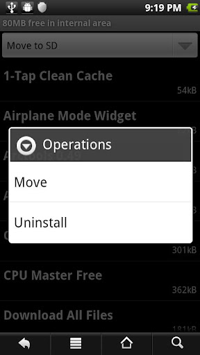 Force2SD [root] ekran görüntüsü