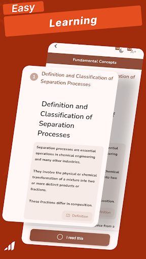 Separation Processes MasterNow ekran görüntüsü
