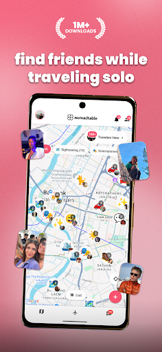 nomadtable: travel friends ekran görüntüsü