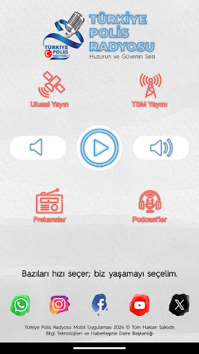 Türkiye Polis Radyosu ekran görüntüsü