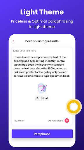 Ai Paraphrase Tool ekran görüntüsü