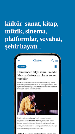 Oksijen Gazetesi ekran görüntüsü