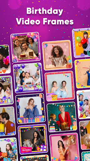 Birthday Video Maker with Song ekran görüntüsü
