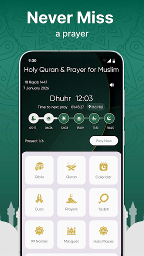Muslim Prayer: Quran Journey ekran görüntüsü