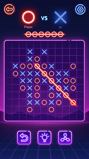 Tic Tac Toe: 2 kişilik oyunlar ekran görüntüsü