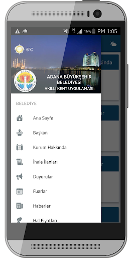 Adana Akıllı Kent Uygulaması ekran görüntüsü