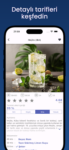 Cocktails Guru - Cocktail app ekran görüntüsü