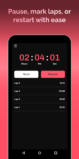 Essential Stopwatch Tracker ekran görüntüsü