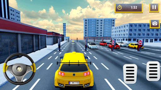 Taxi Driving 3D - TV ekran görüntüsü