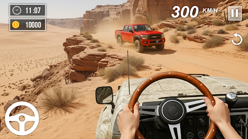 Land Cruiser Jeep 4x4 Oyunu 3D ekran görüntüsü