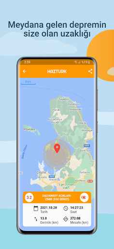 HAZTURK ( Son Depremler ) ekran görüntüsü