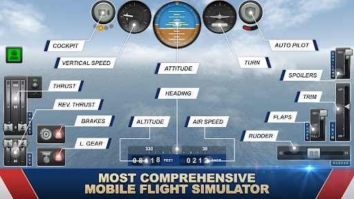Jumbo Jet Flight Simulator ekran görüntüsü