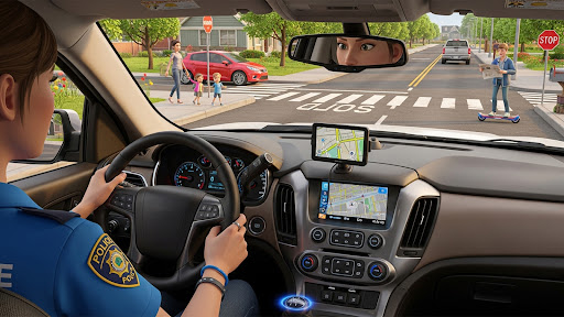 Police Thief Chase Car Games ekran görüntüsü