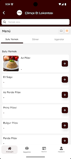 Çömçe Et Lokantası ekran görüntüsü