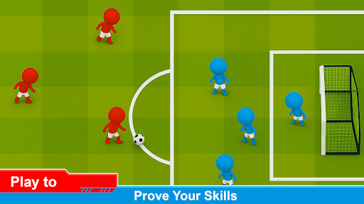 Stickman Soccer - Goal Battle ekran görüntüsü