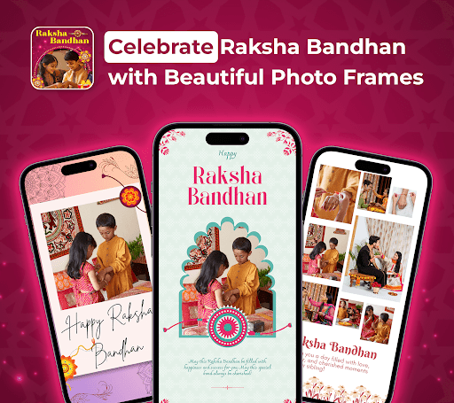 Raksha Bandhan Photo Editor ekran görüntüsü