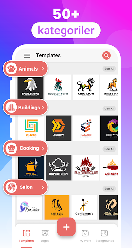 Logo Tasarım Programı & yapma ekran görüntüsü