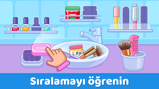 3+ Kızlar İçin Eğitici Oyunlar ekran görüntüsü
