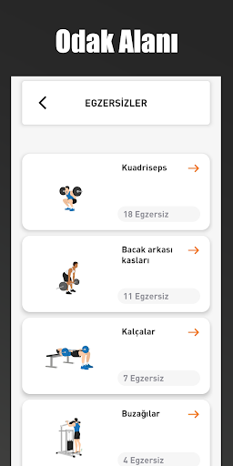 Bacak Egzersizi - Egzersizler ekran görüntüsü
