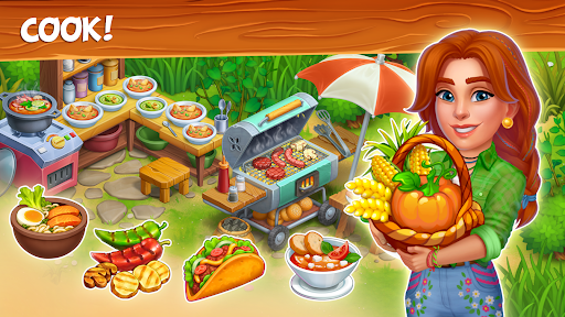 Family Farm Town -Farming Game ekran görüntüsü