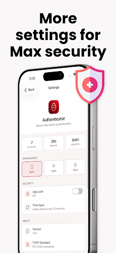 Max Authenticator ekran görüntüsü