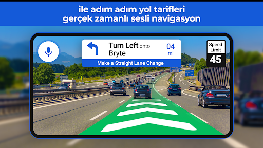 Toprak Harita Canlı Navigasyon ekran görüntüsü