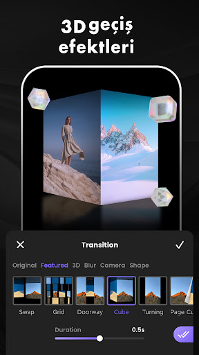 AI Video Editleme Programı ekran görüntüsü