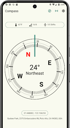 Compass & Step Counter ekran görüntüsü